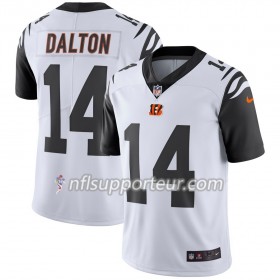 Maillot Homme Cincinnati Bengals Andy Dalton 14 Nike Rush Limited Blanc